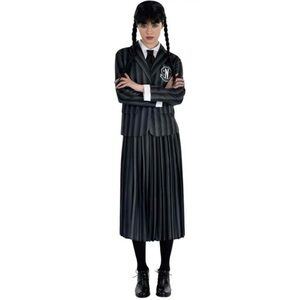 Wednesday Addams Adult Nevermore School Halloween Costume - size Small (New)